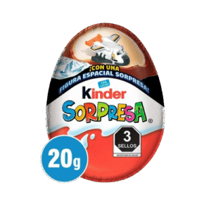 CHOCOLATE HUEVO KINDER SORPRESA 20 G