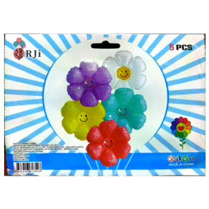 SET DE GLOBOS DE FLORES