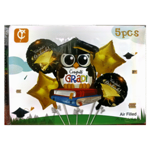 SET DE GLOBOS DE GRADUACION