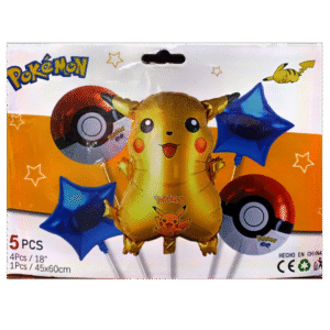 SET DE GLOBOS DE POKEMON